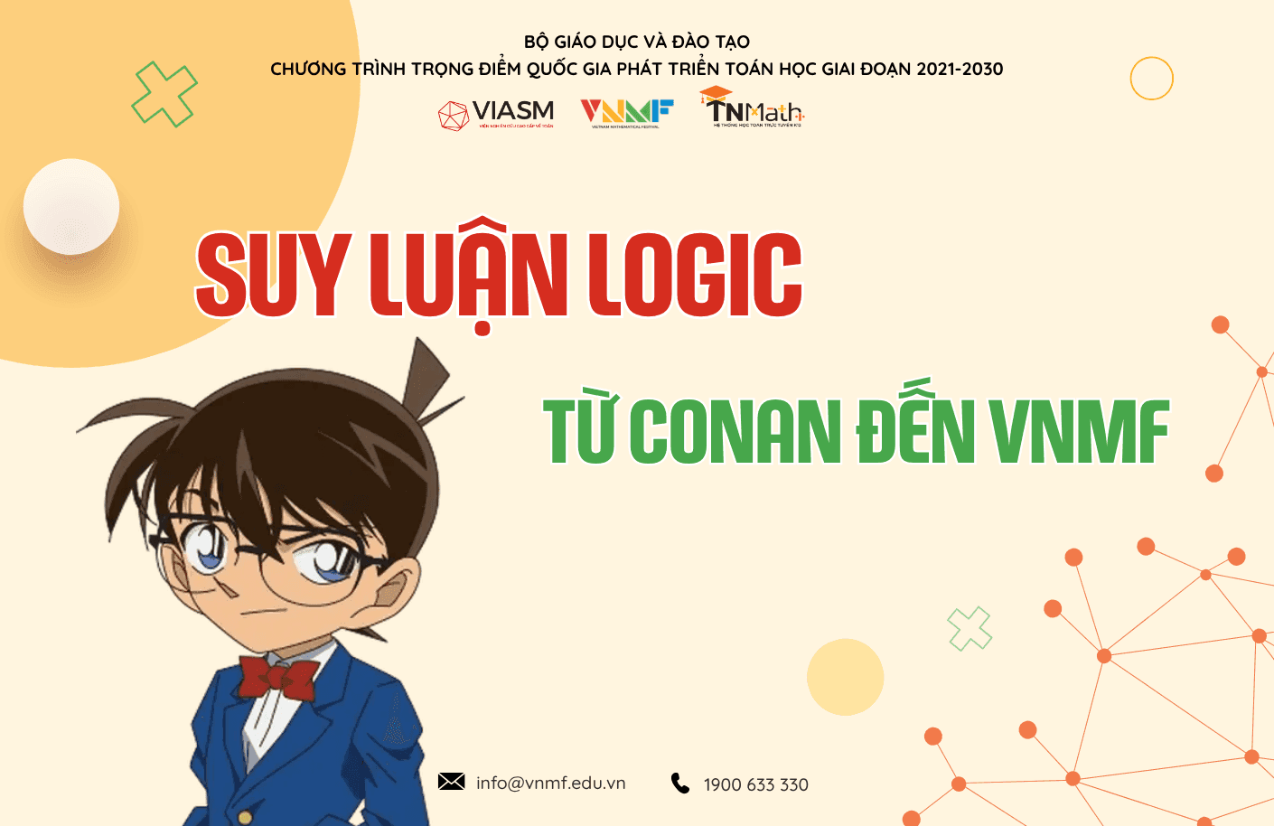 SUY LUẬN LOGIC TỪ THÁM TỬ CONAN ĐẾN BÀI THI VNMF?
