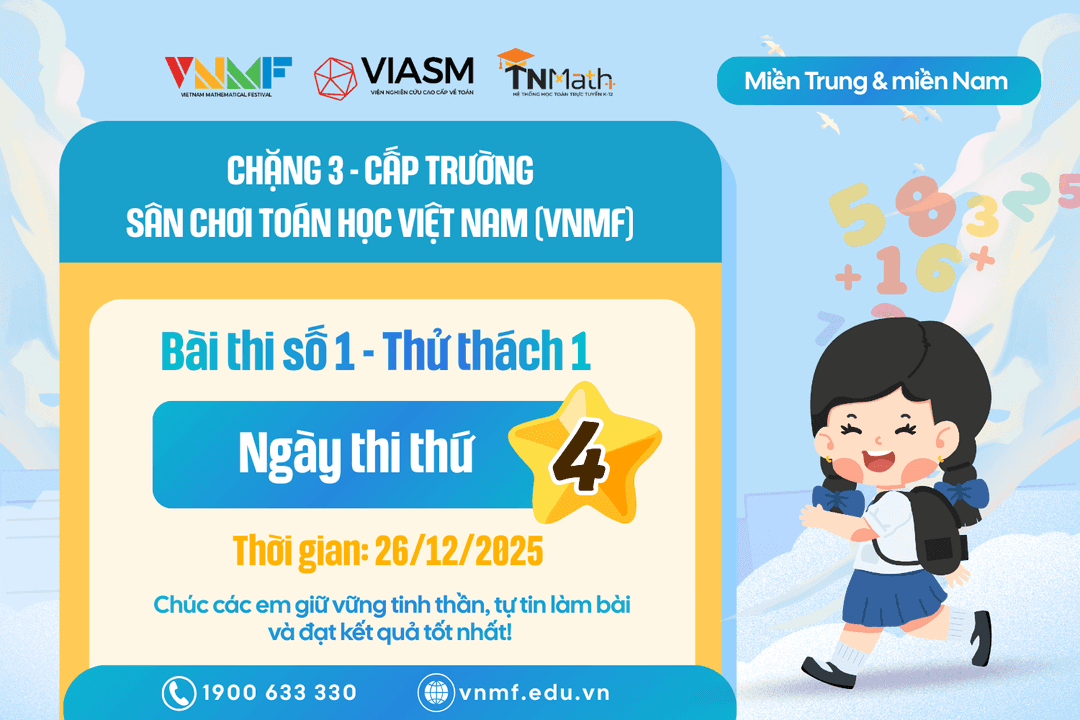 Ngày thi thứ 4: Giữ vững phong độ - Bứt phá điểm số tại Chặng 3