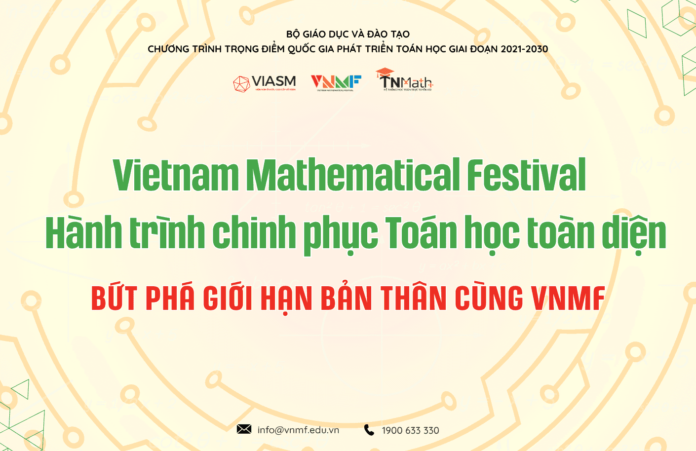 HỌC SINH GIỎI CHỌN VNMF ĐỂ BỨT PHÁ GIỚI HẠN BẢN THÂN 