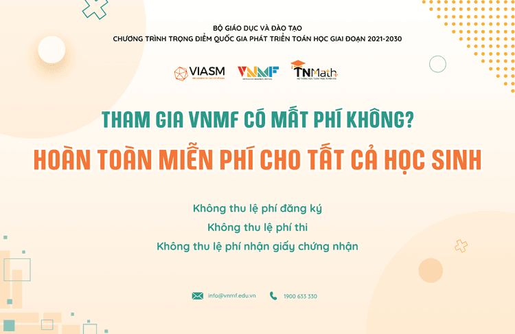 SÂN CHƠI TOÁN HỌC VNMF CÓ MẤT PHÍ KHÔNG?