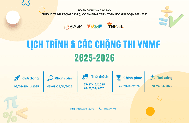 LỊCH TRÌNH & CHI TIẾT CÁC VÒNG THI TẠI VNMF