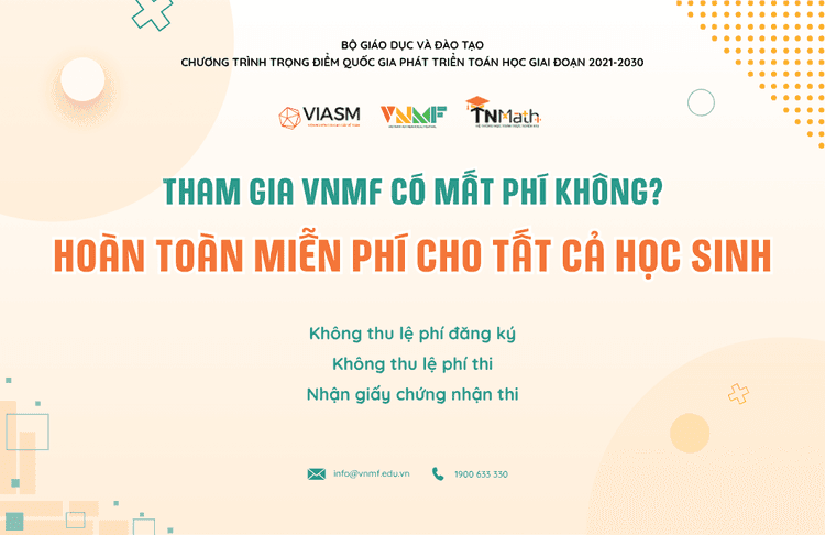 SÂN CHƠI TOÁN HỌC VNMF CÓ MẤT PHÍ KHÔNG?