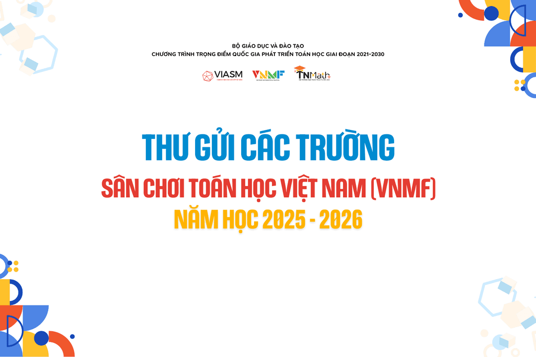 THÔNG BÁO QUAN TRỌNG: THƯ GỬI CÁC TRƯỜNG